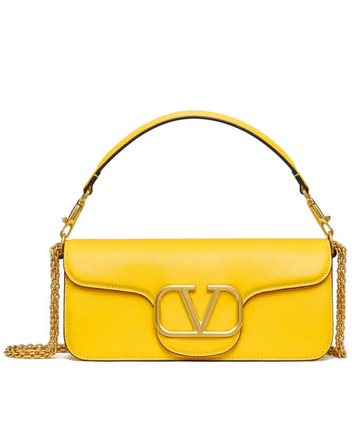 Valentino Vlogo Signature Calfskin Shoulder Bag
